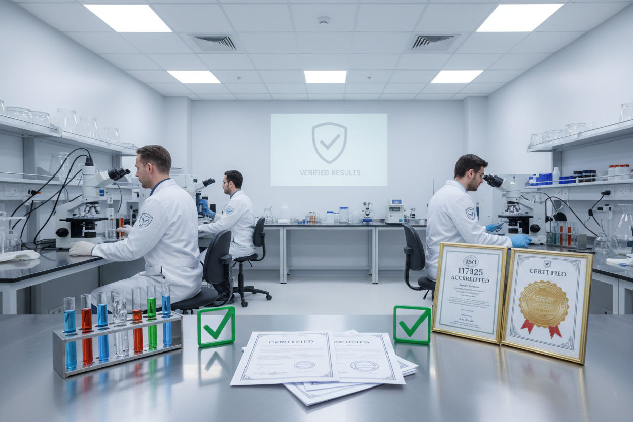 Certified Lab Testing